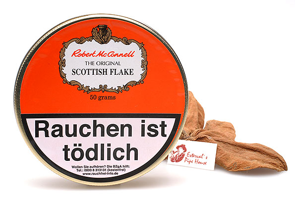 McConnell Scottish Flake Pipe tobacco 50g Tin McConnell Scottish Flake Pipe tobacco 50g Tin
